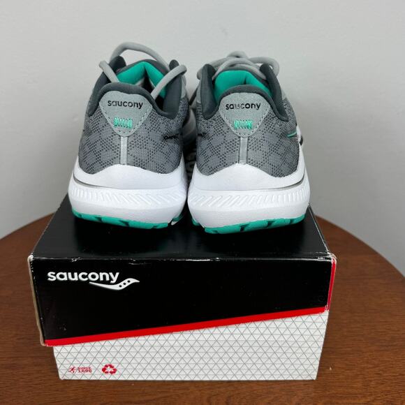 New Saucony Omni 20 Running Sneaker in Alloy/Jade Women's Size 5.5 - Picture 6 of 9